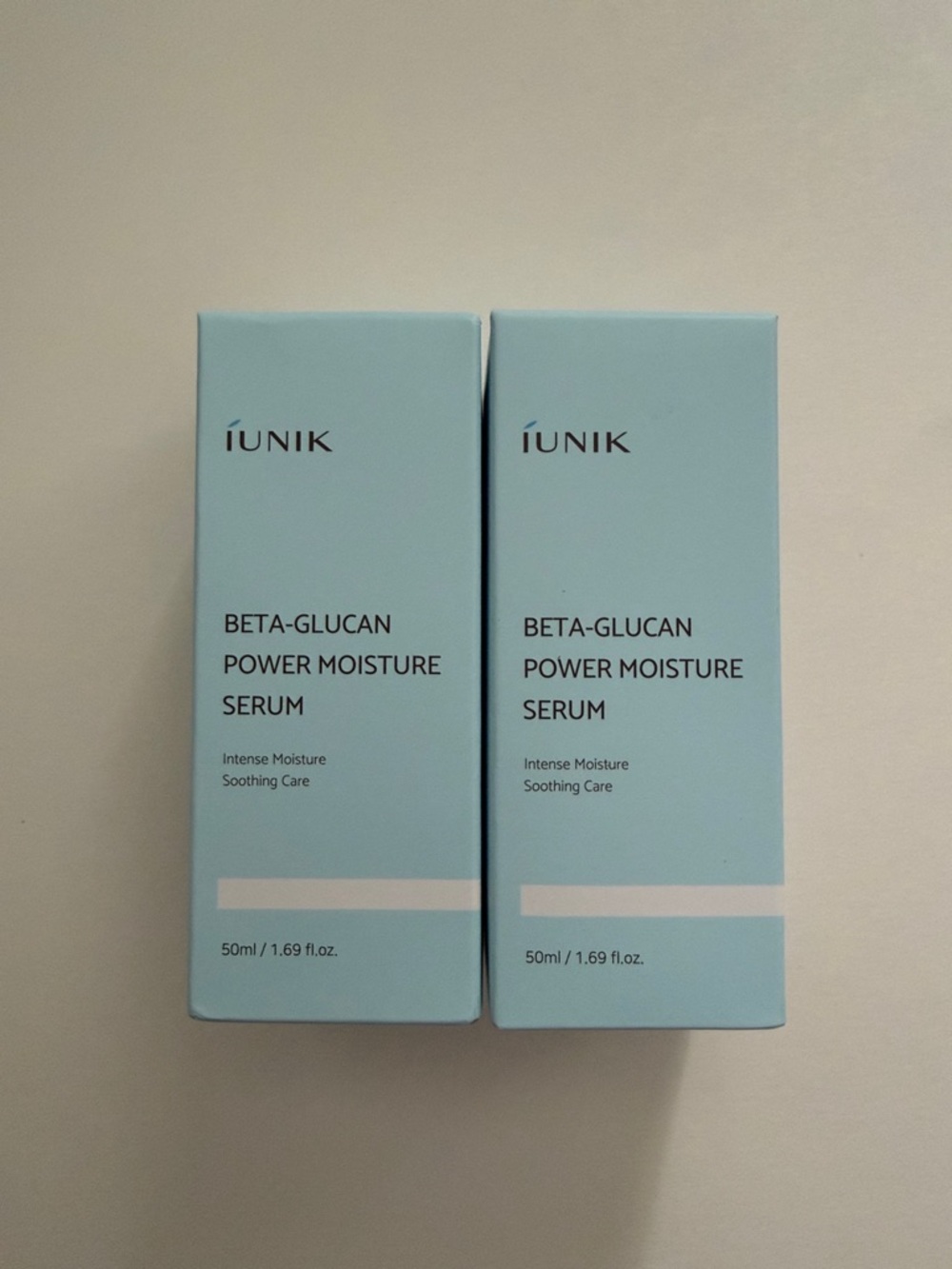 Unik Beta-Glucan Power Moisture Serum - 2 Boxes! Brand New from Korea